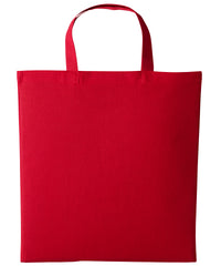 Nutshell Cotton Shopper Short Handle - Fire Red