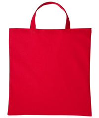 Nutshell Cotton Shopper Short Handle - Hot Red
