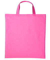 Nutshell Cotton Shopper Short Handle - Mid Pink