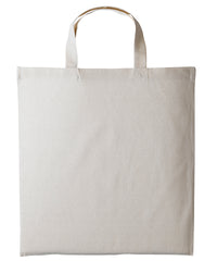 Nutshell Cotton Shopper Short Handle - Natural