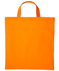 Nutshell Cotton Shopper Short Handle - Orange