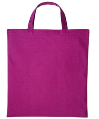Nutshell Cotton Shopper Short Handle - Plum