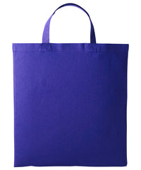 Nutshell Cotton Shopper Short Handle - Purple