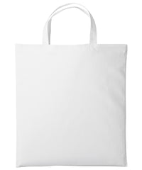 Nutshell Cotton Shopper Short Handle - White