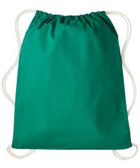 Nutshell Gymsac with Cords - Bottle Green/Natural