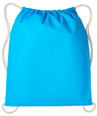 Nutshell Gymsac with Cords - Hawaiian Blue/Natural