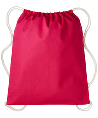 Nutshell Gymsac with Cords - Hot Pink/Natural