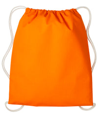Nutshell Gymsac with Cords - Orange/Natural