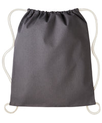 Nutshell Gymsac with Cords - Slate Light Grey/Natural