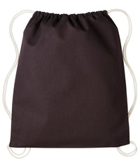 Nutshell Gymsac with Cords - Storm Dark Grey/Natural