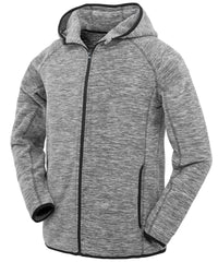 Spiro Microfleece Hoodi - Grey/Black