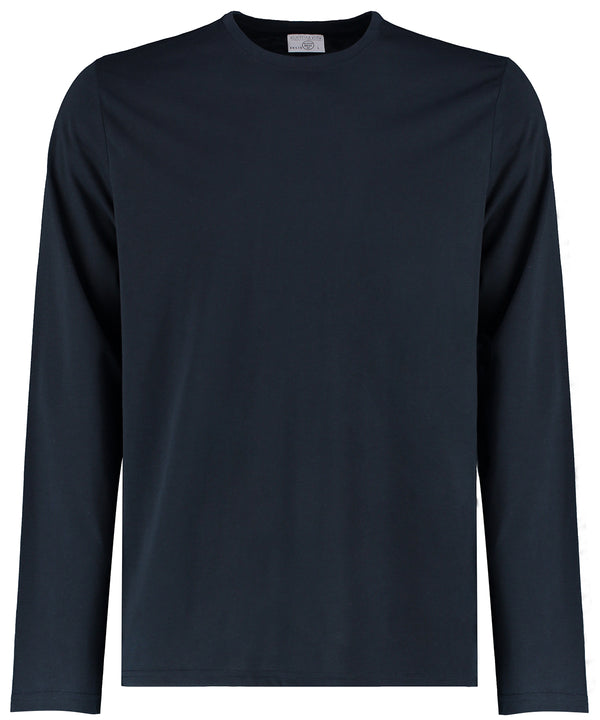 Kustom Kit Long Sleeve Superwash® 60°C Tee (fashion Fit) - Navy