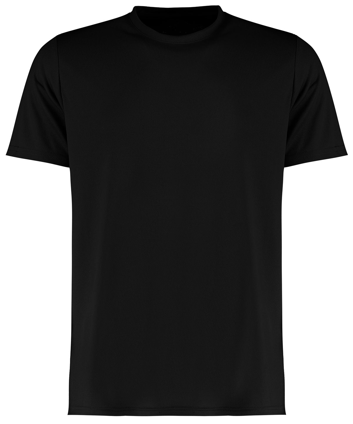 Kustom Kit Regular Fit Micro Mesh Tee with Cooltex® Plus - Black*