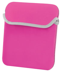 BagBase Reversible IPad™/tablet Sleeve - Fushia /Graphite Grey