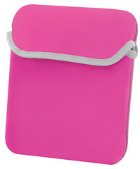 BagBase Reversible IPad™/tablet Sleeve - Fushia /Graphite Grey