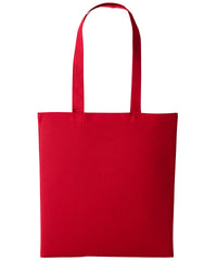 Nutshell Cotton Shopper Long Handle - Fire Red (Red)