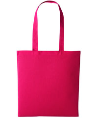 Nutshell Cotton Shopper Long Handle - Hot Pink