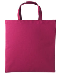 Nutshell Cotton Shopper Short Handle - Cranberry
