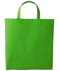 Nutshell Cotton Shopper Short Handle - Kiwi