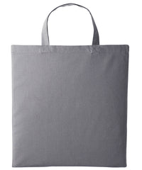 Nutshell Cotton Shopper Short Handle - Slate Light Grey