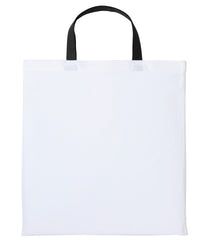 Nutshell Varsity Cotton Shopper Short Handle - White/Black