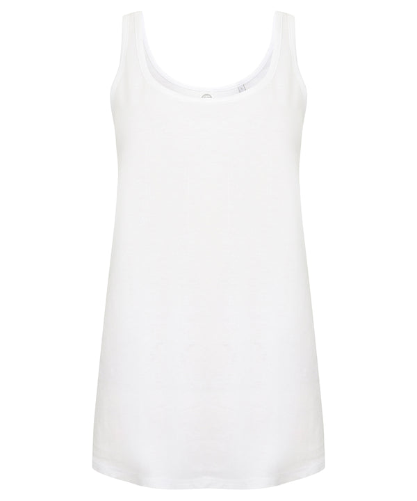 SF Women's Slounge Vest - White