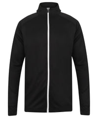 Finden & Hales Knitted Tracksuit Top - Black/White*