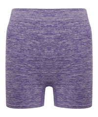Tombo Women's Seamless Shorts - Purple Marl