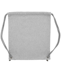 Stanley/Stella Woven Gym Bag - Heather Grey