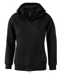 Nimbus Women’s Hampton – Premium Double-faced Hoodie - Black
