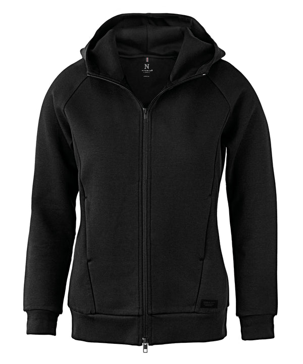 Nimbus Women’s Hampton – Premium Double-faced Hoodie - Black