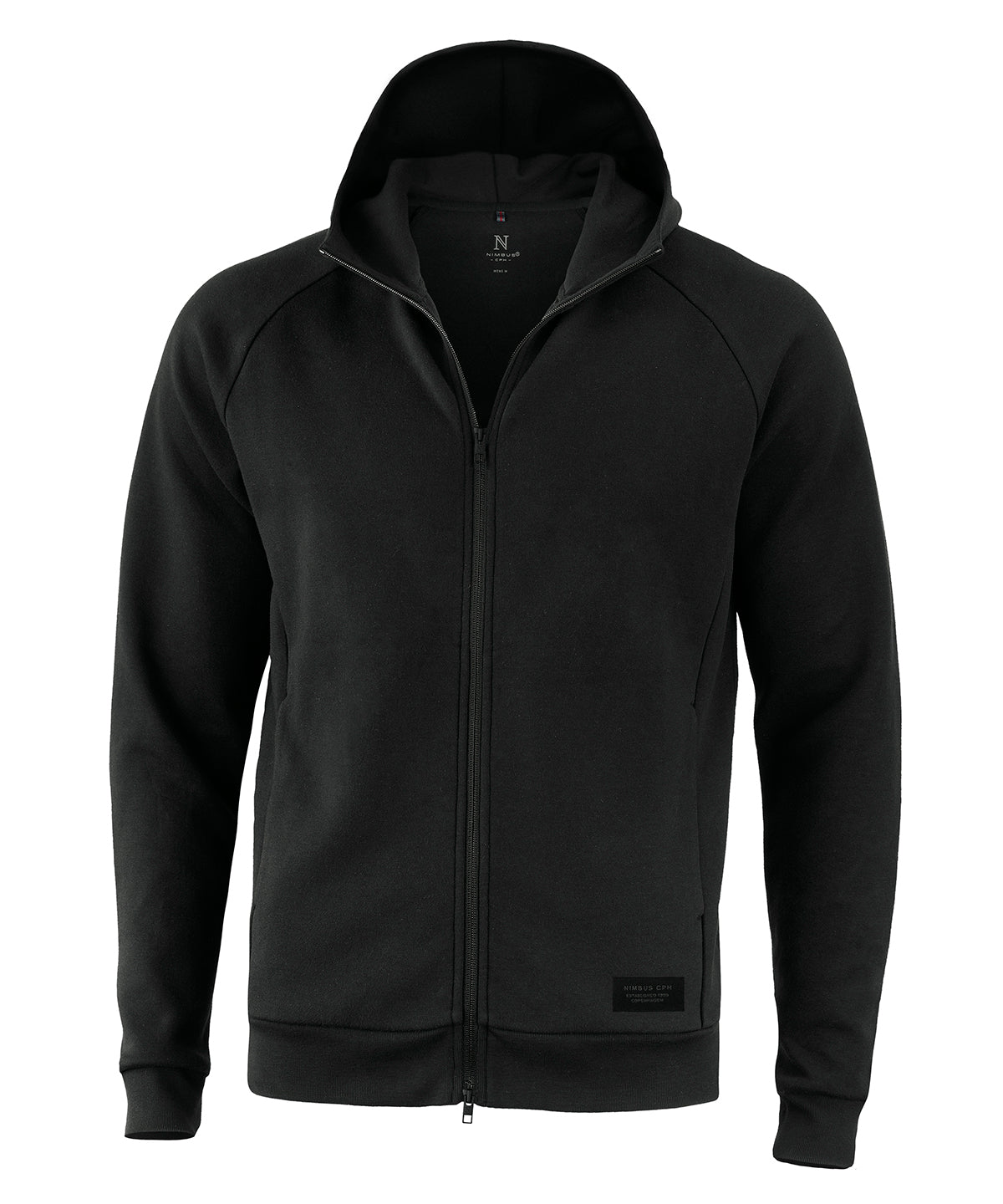 Nimbus Hampton – Premium Double-faced Hoodie - Black