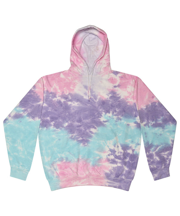 Colortone Rainbow Tie-dye Hoodie - Cotton Candy
