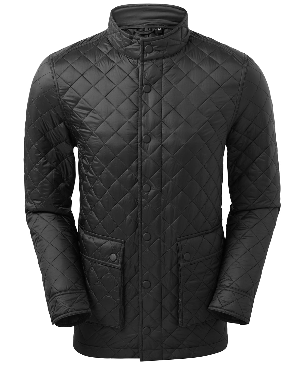 2786 Quartic Quilt Jacket - Black
