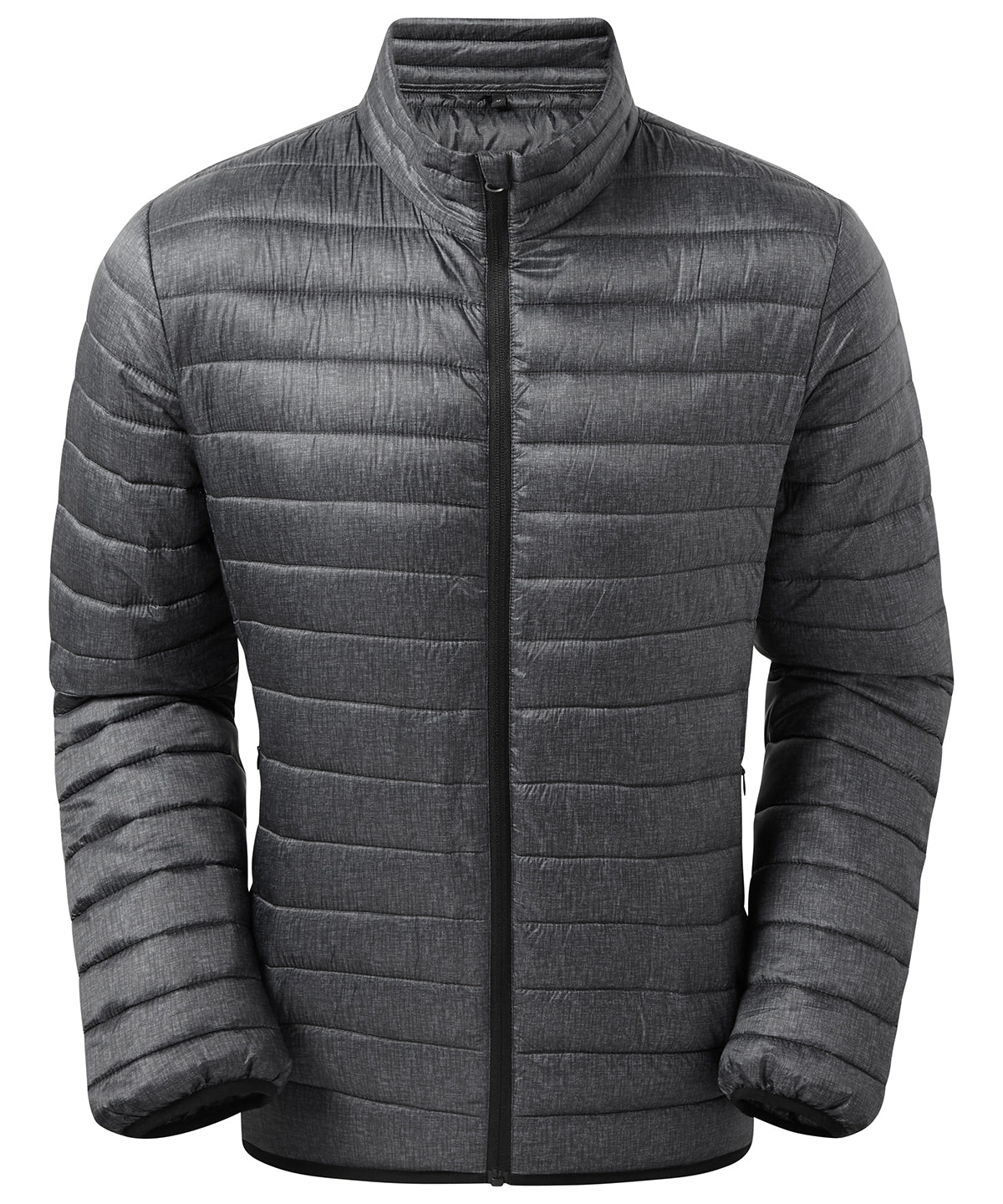 2786 Melange Padded Jacket - Charcoal Melange
