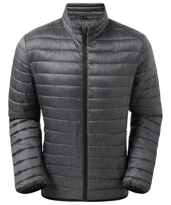 2786 Melange Padded Jacket - Charcoal Melange