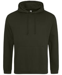 AWDis College Hoodie - Combat Green