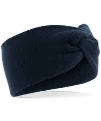Beechfield Twist Knit Headband - French Navy