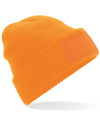 Beechfield Thinsulate™ Patch Beanie - Fluorescent Orange