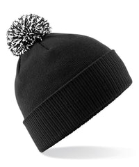 Beechfield Snowstar® Beanie - Black/White