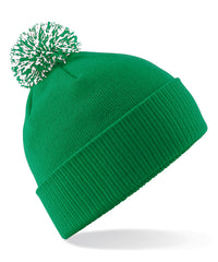 Beechfield Snowstar® Beanie - Kelly Green/White