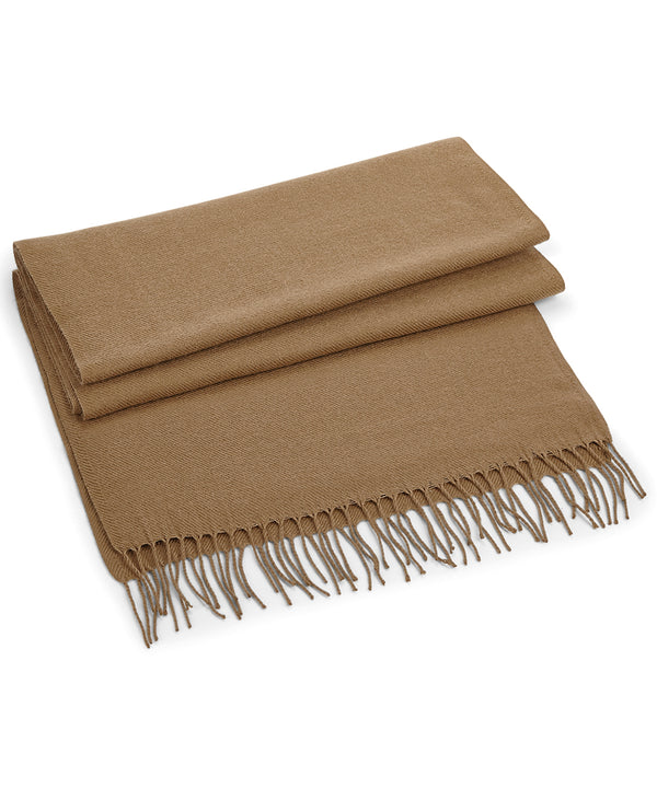 Beechfield Classic Woven Scarf - Biscuit
