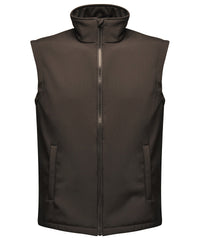 Regatta Ablaze Printable Softshell Bodywarmer - Black/Black