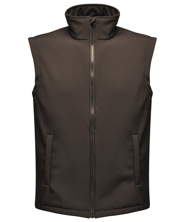 Regatta Ablaze Printable Softshell Bodywarmer - Black/Black