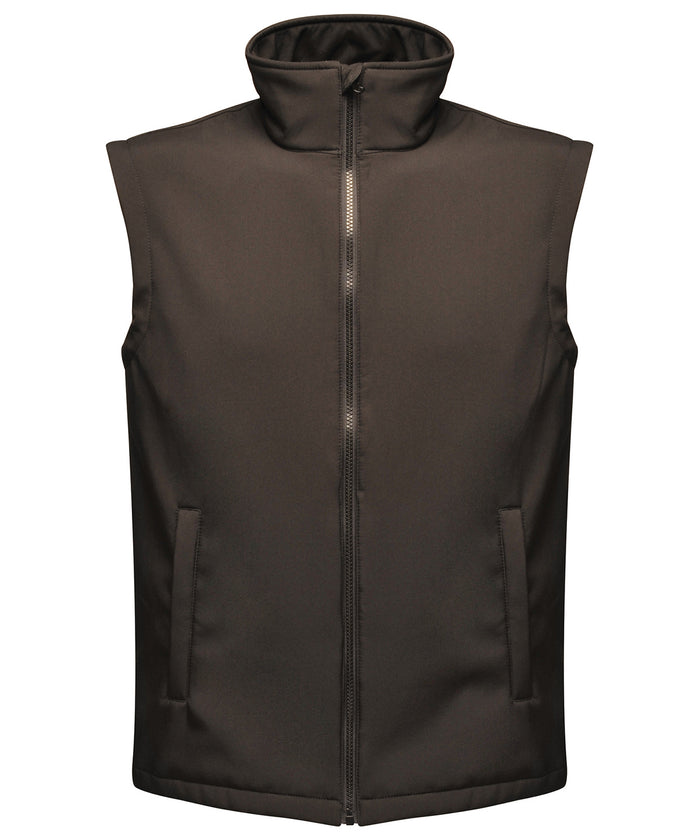 Regatta Ablaze Printable Softshell Bodywarmer - Black/Black