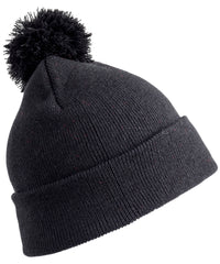 Resultwinteressentials Junior Pom Pom Beanie - Black