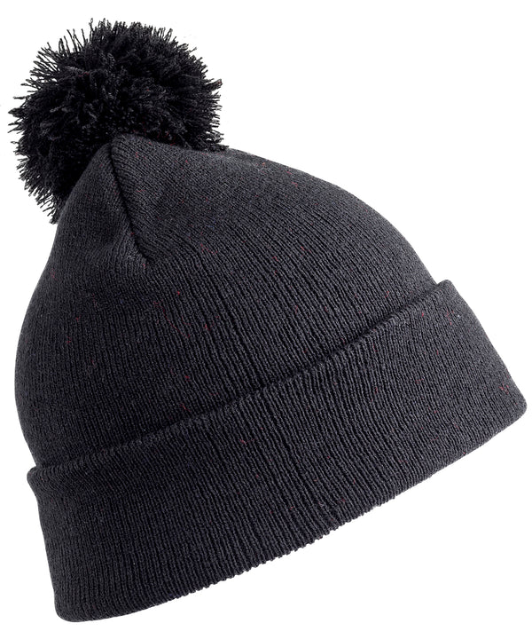 Resultwinteressentials Junior Pom Pom Beanie - Black