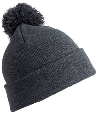 Resultwinteressentials Junior Pom Pom Beanie - Grey