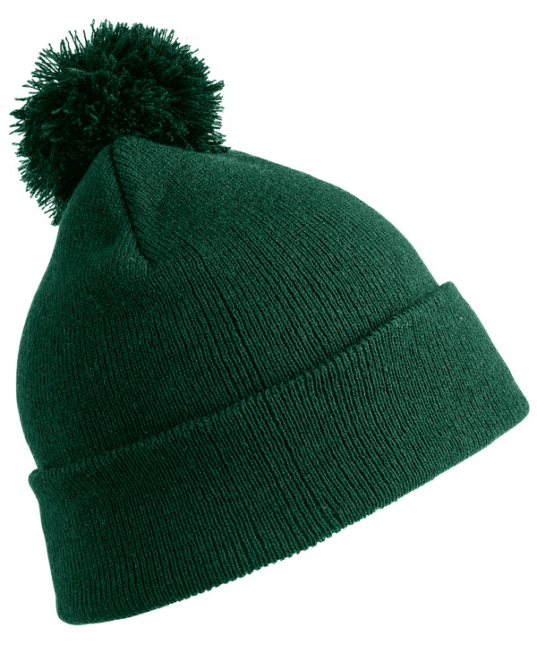 Resultwinteressentials Pom Pom Beanie - Bottle Green