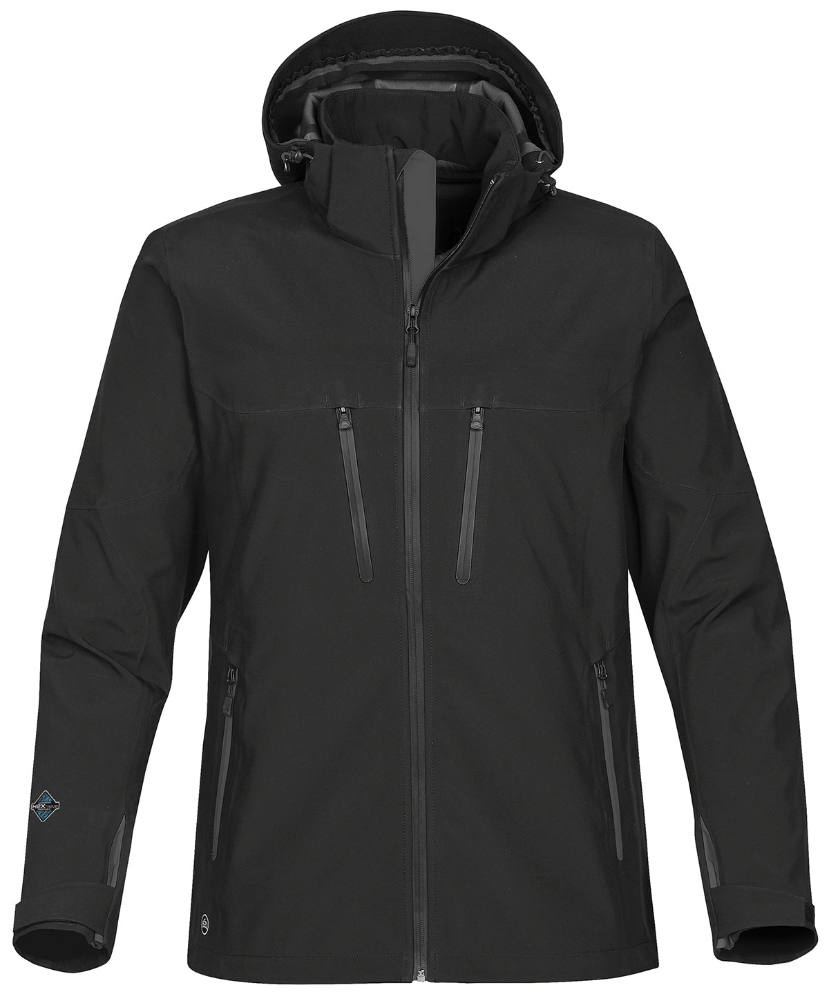 Stormtech Patrol Technical Softshell Jacket - Black/Carbon*